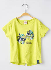 T-shirt vert BOBOLI pour fille seconde vue