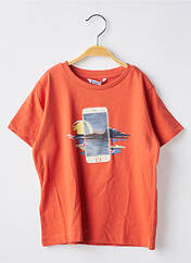 T-shirt orange MAYORAL pour garçon seconde vue