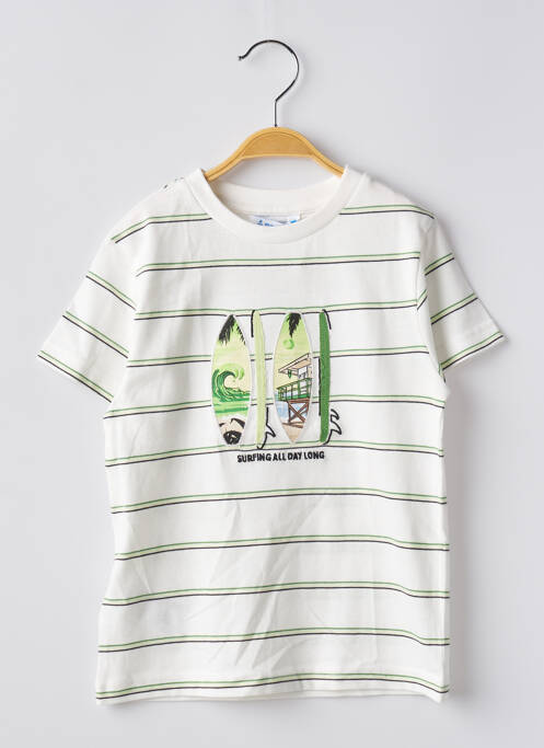 T-shirt stretch manches courtes vert MAYORAL garcon