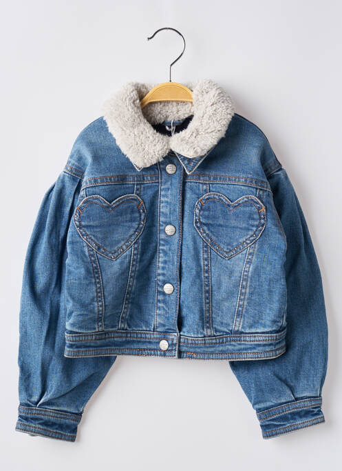 Veste casual bleu MAYORAL pour fille