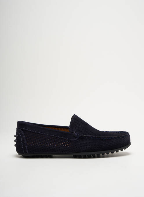 Mocassins bleu BRETT & SONS pour homme