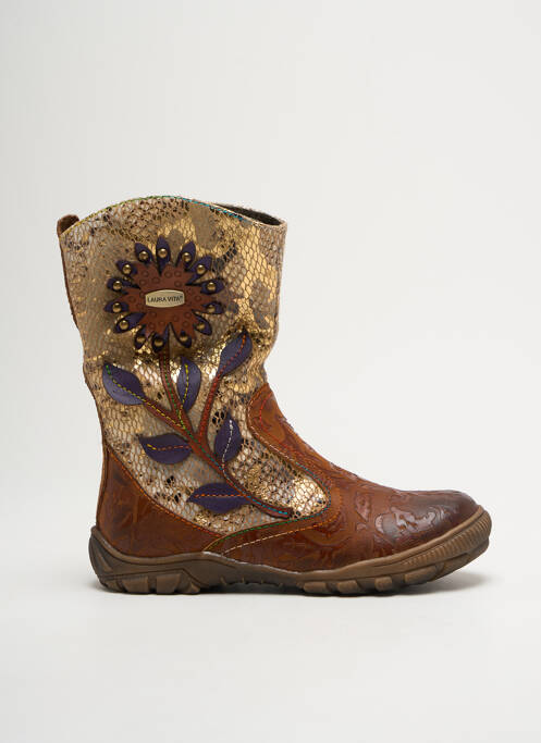 Bottes marron LAURA VITA pour fille