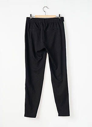 Pantalon slim fermeture zippée sous rabat boutonné noir TOM TAILOR homme