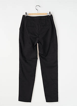 Pantalon 7/8 fermeture zippée sous rabat avec crochet noir NAF NAF femme