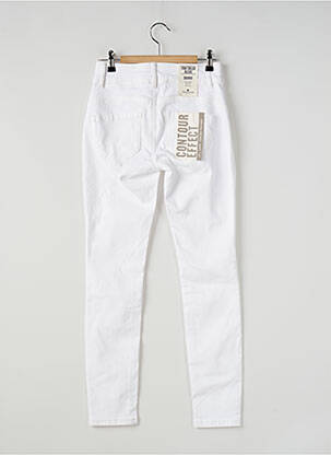 Pantalon slim poches blanc TOM TAILOR femme