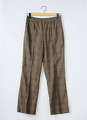 Pantalon droit beige MANGO pour femme seconde vue