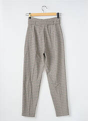 Pantalon slim beige MANGO pour femme seconde vue