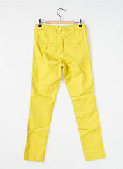 Pantalon slim jaune MANGO pour femme seconde vue