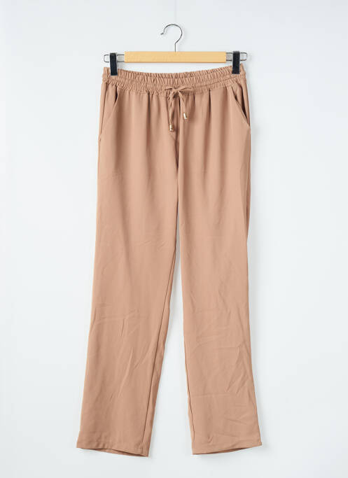 Pantalon droit beige BELLITA pour femme