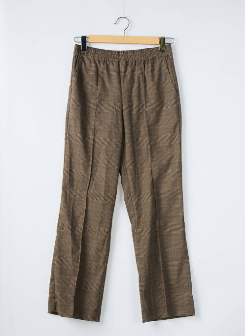 Pantalon droit beige MANGO pour femme