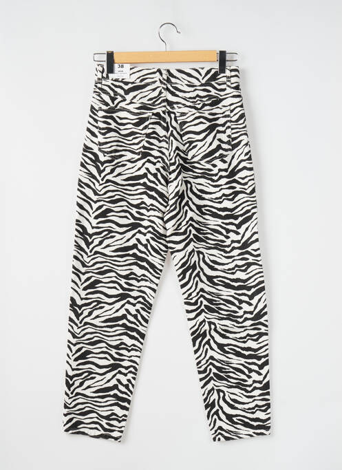 Pantalon droit noir MANGO pour femme