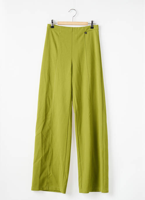 Pantalon droit vert AMELIE & AMELIE pour femme