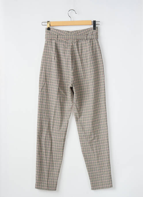 Pantalon slim beige MANGO pour femme