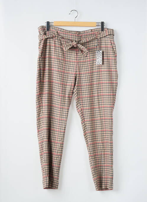 Pantalon slim beige STREET ONE pour femme