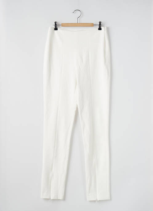 Pantalon slim blanc MORGAN pour femme