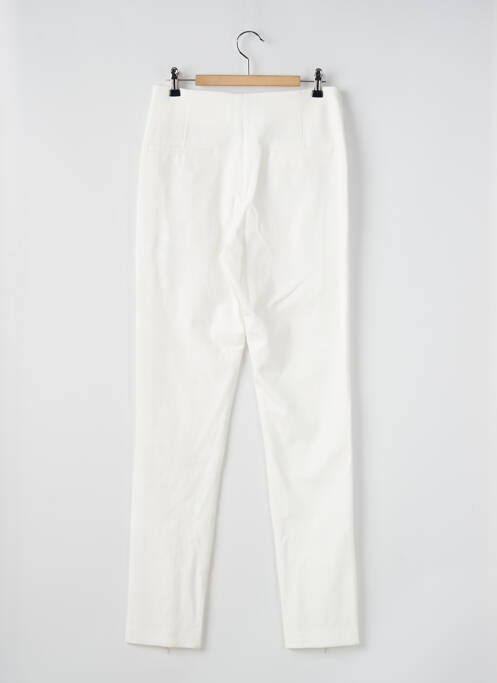 Pantalon slim blanc MORGAN pour femme