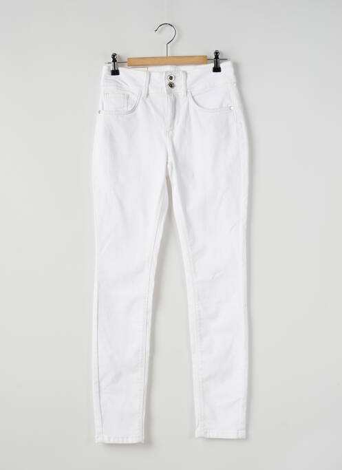 Pantalon slim blanc TOM TAILOR femme
