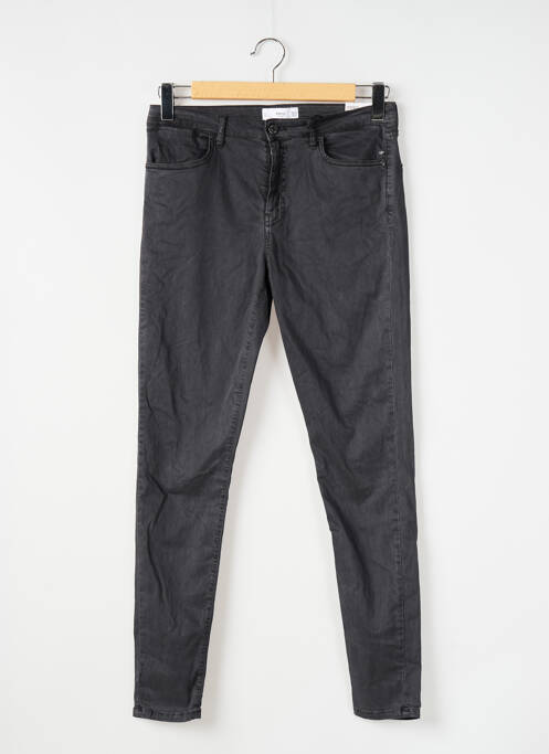 Pantalon slim gris MANGO pour femme