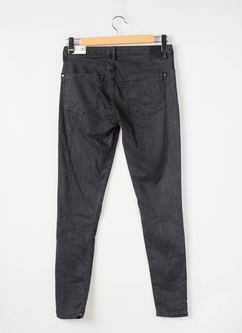 Pantalon slim gris MANGO pour femme