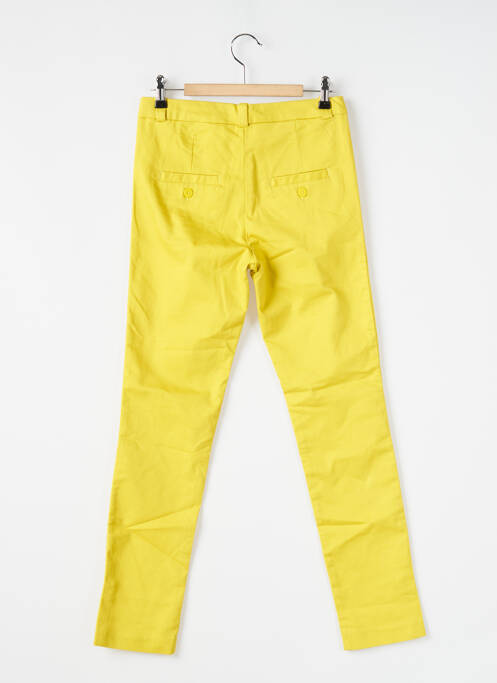 Pantalon slim jaune MANGO pour femme