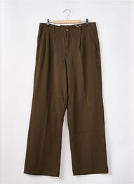 Pantalon droit stretch taille normale vert S.OLIVER femme