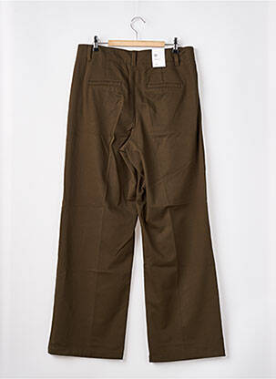Pantalon droit stretch taille normale vert S.OLIVER femme