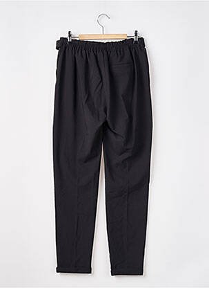 Pantalon chino poches taille haute noir AMELIE & AMELIE femme