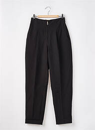 Pantalon slim poches taille haute noir MANGO femme