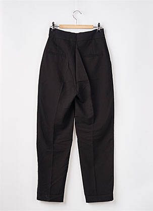 Pantalon slim taille haute taille haute noir MANGO femme