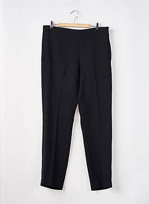 Pantalon slim taille élastique taille normale noir MANGO femme