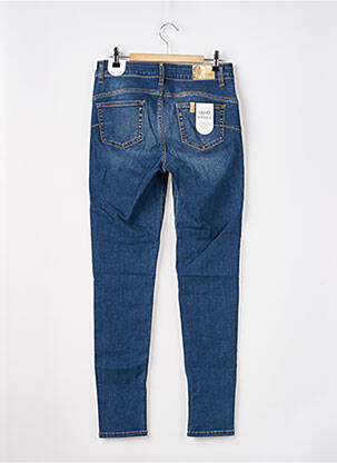 Jeans coupe slim stretch taille haute bleu LIU JO femme