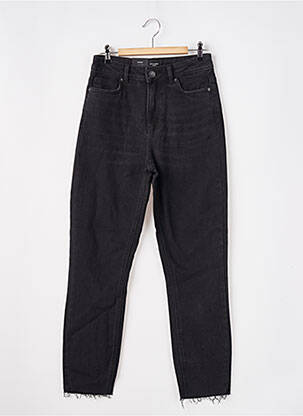 Jeans coupe slim stretch taille haute noir VERO MODA femme
