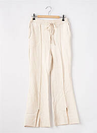 Jogging stretch taille normale beige CHERRY PARIS femme