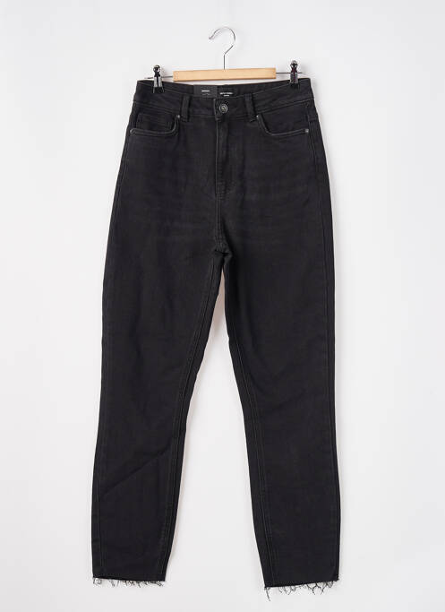 Jeans coupe slim noir VERO MODA pour femme