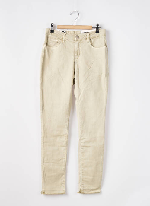 Jeans coupe slim vert OPUS pour femme