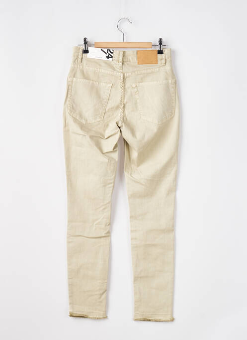 Jeans coupe slim vert OPUS pour femme