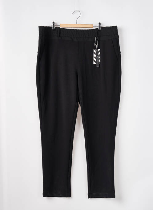 Pantalon 7/8 noir MANGO pour femme