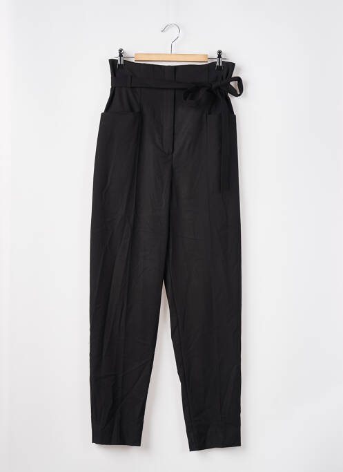 Pantalon slim noir MANGO pour femme