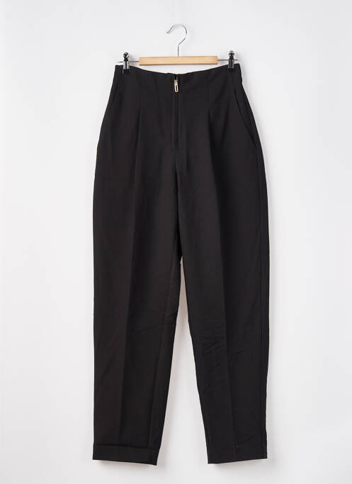 Pantalon slim noir MANGO pour femme