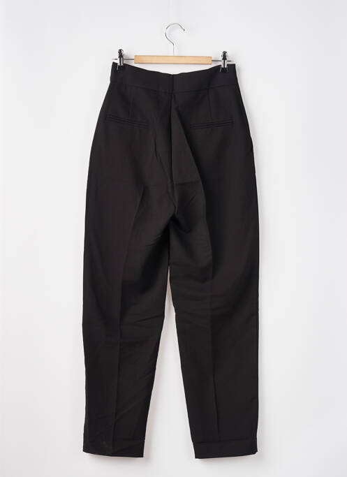 Pantalon slim noir MANGO pour femme