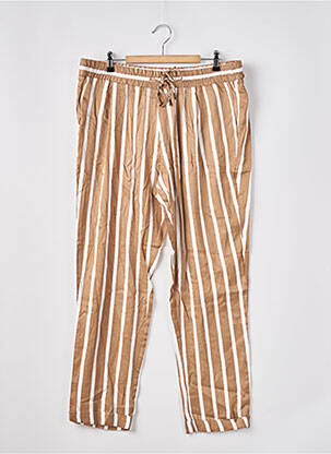 Jogging poches taille normale beige MORE & MORE femme