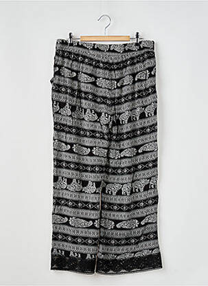 Pantalon 7/8 taille haute taille haute noir MOLLY BRACKEN femme