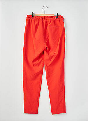 Pantalon droit stretch taille normale rouge KOCCA femme