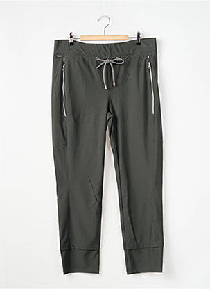 Jogging stretch taille normale vert STREET ONE femme