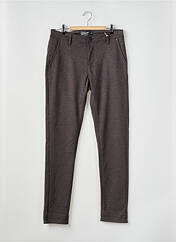 Pantalon chino marron PETROL INDUSTRIES pour homme seconde vue