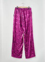Pantalon large violet AMELIE & AMELIE pour femme seconde vue