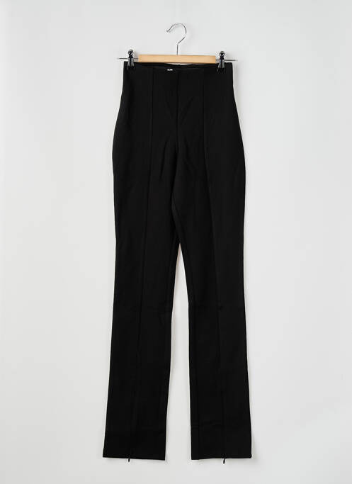 Legging zippé bas des jambes taille haute noir MNG femme