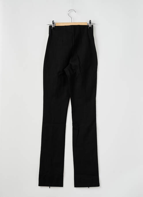 Legging zippé bas des jambes taille haute noir MNG femme