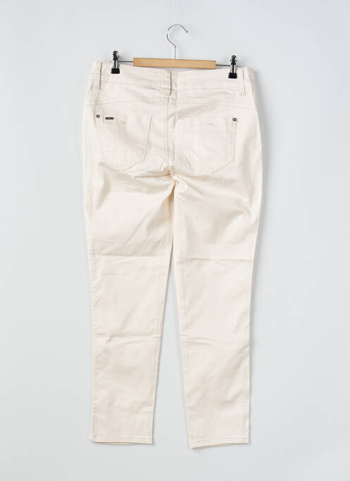 Pantalon 7/8 beige STREET ONE pour femme