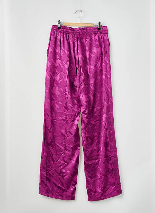 Pantalon large violet AMELIE & AMELIE pour femme